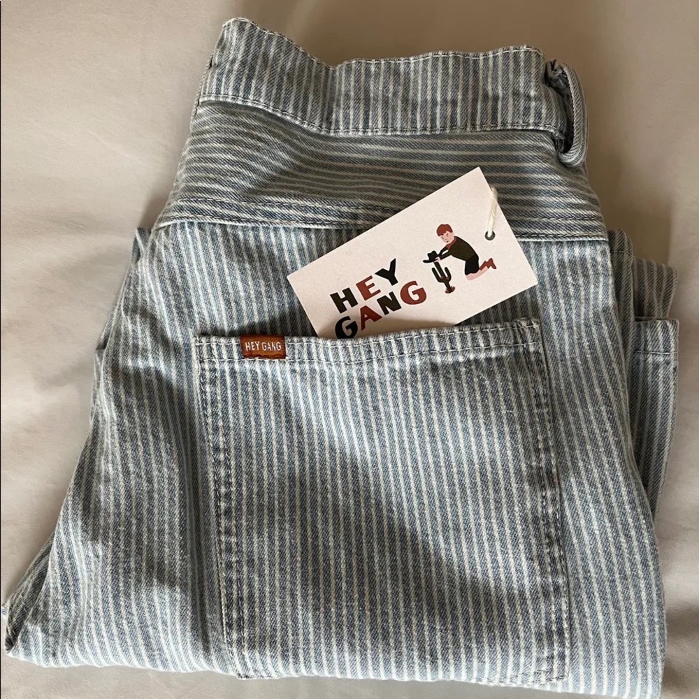 Hey Gang Railroad Knee Patch Denim